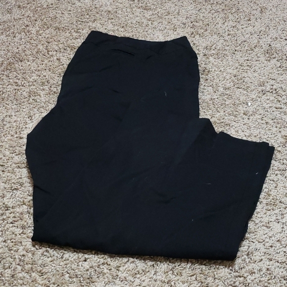 torrid Pants - Like new solid black torrid pants. 28r